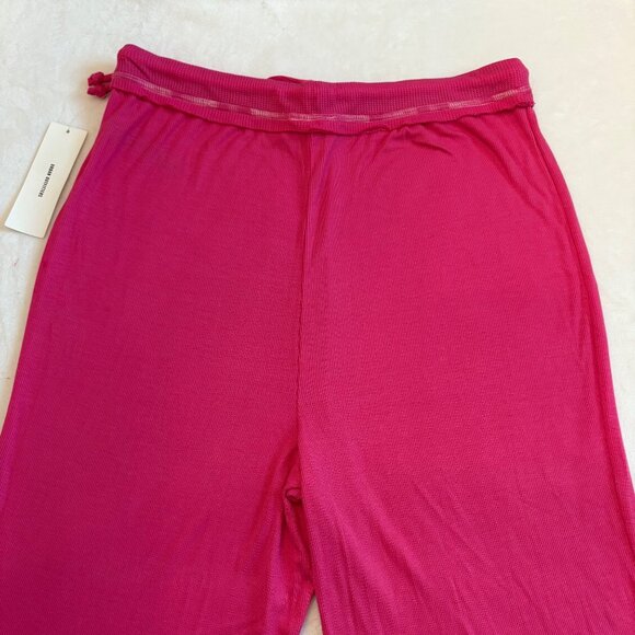 NWT Out From Under Womens Pink/Rose Drawstring Lounge Pants Size L - Picture 5 of 10